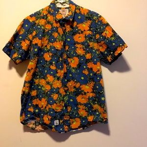 VOLCOM stones lucky flower power Hawaiianshirt